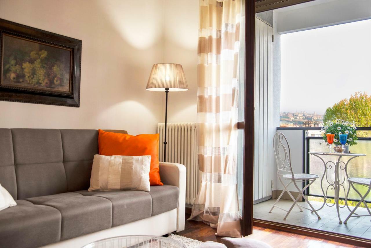 Chic Panoramic Apartment Bergamo Exterior foto